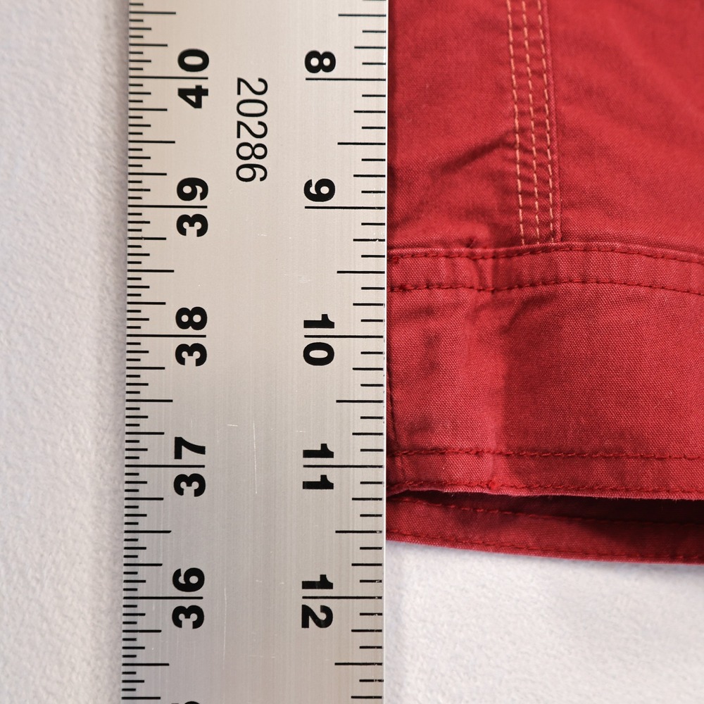 KUHL Womens 8 Maroon Red Splash 11" Outdoor Adventure Hiking Casual Cargo Shorts - Picture 6 of 6